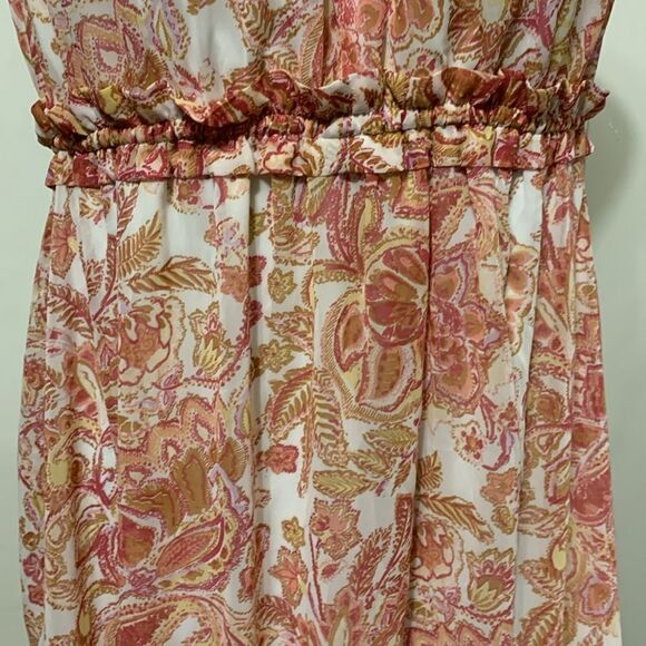 Japna Floral Maxi Dress Small Tank Sleeveless - Picture 5 of 7